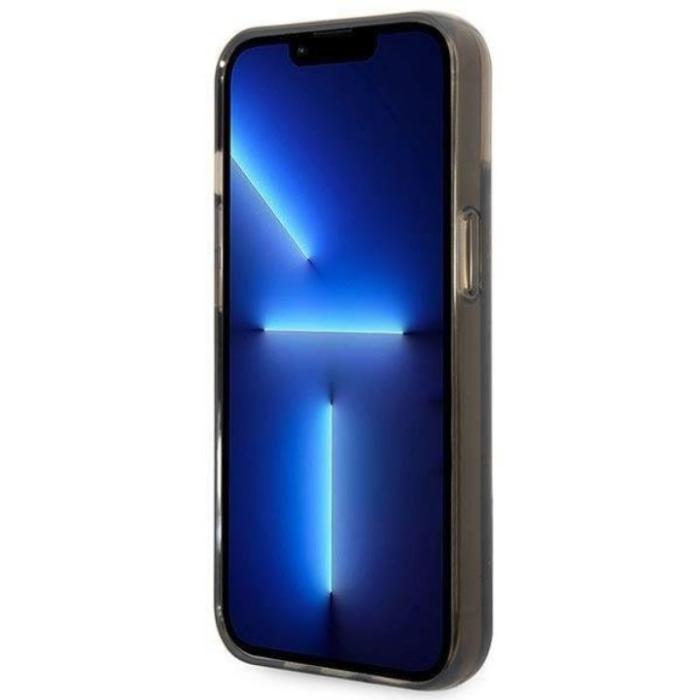Guess - GUESS iPhone 14 Skal Liquid Glitter Palm - Svart