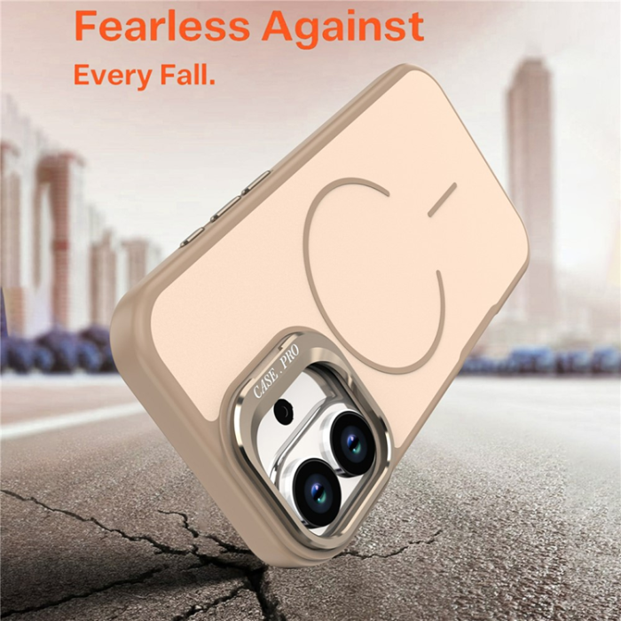 A-One Brand - iPhone 17 Mobilskal MagSafe Skin-Touch Kickstand