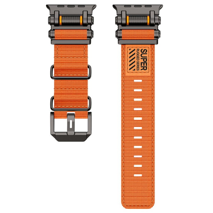 A-One Brand - Apple Watch 42/44/45/46/49mm Armband Nylon - Orange