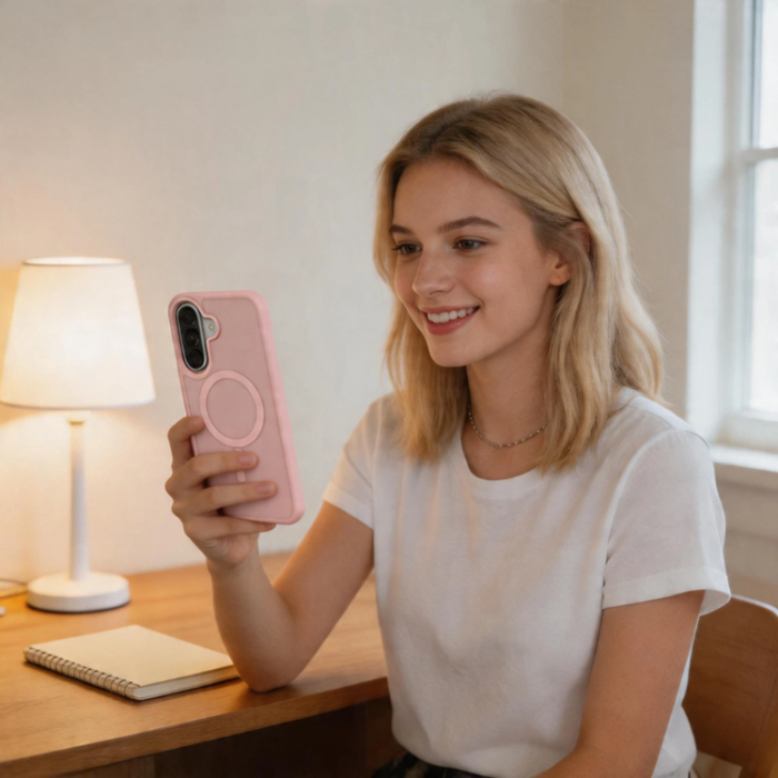 Tech-Protect - Tech-Protect Mobilskal För Galaxy A37 5G Magsafe Magmat - Matte Rosa