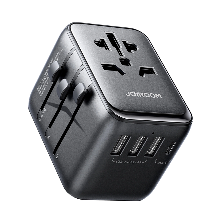Joyroom Reseadapter 17W EU US JP AU UK CN - Svart | 505295 | AlltMobil