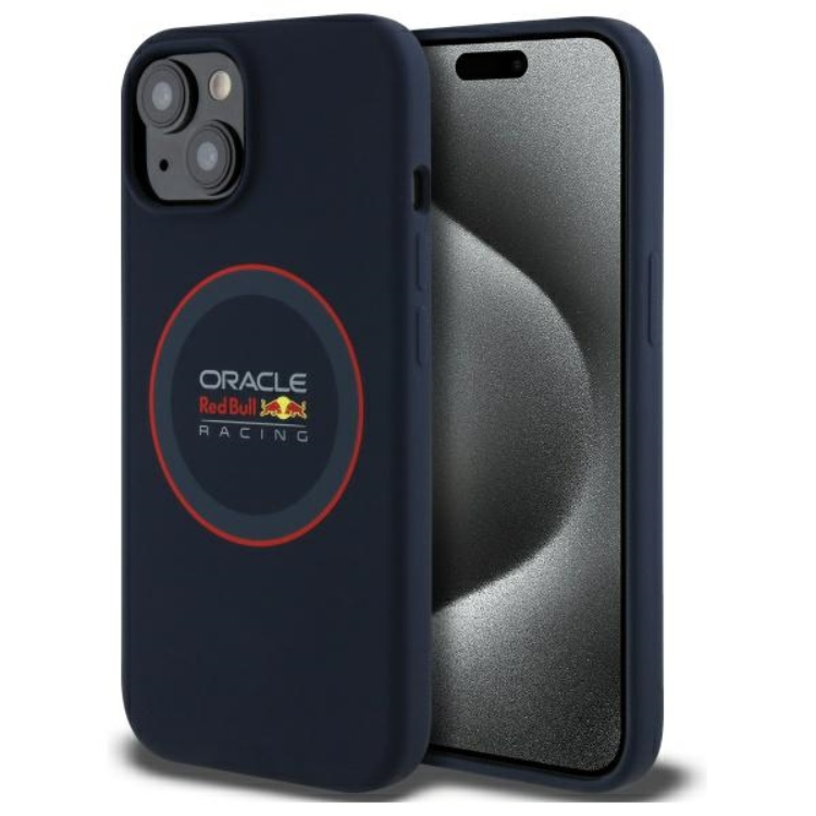 Red Bull Mobilskal till iPhone 14 MagSafe Silikon Röd Ring | 2353 | AlltMobil