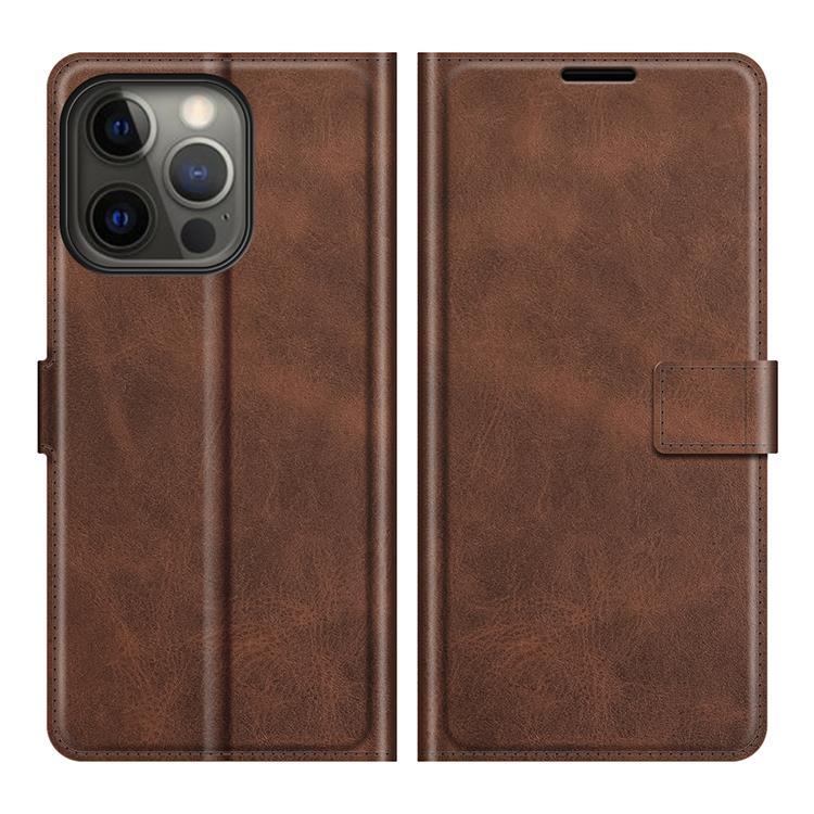 BooM RFID-Skyddat Plånboksfodral iPhone 12 Pro Max - Brun | 2353 | AlltMobil