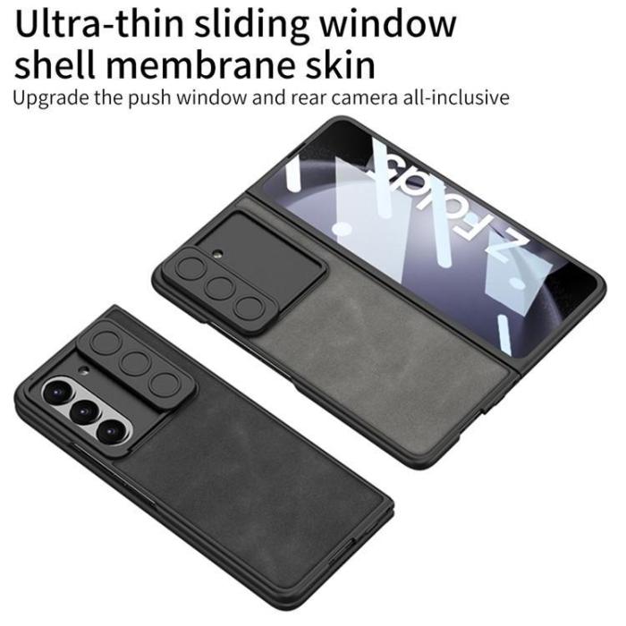 GKK - GKK Galaxy Z Fold 5 Mobilskal Slim Anti-Drop - Brun