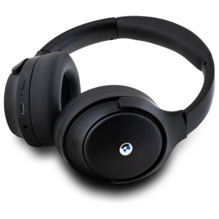 BMW - BMW On-Ear Hörlurar TWS Metel Logos - Svart