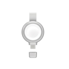 4smarts - 4smarts Trådlös laddare Apple Watch USB-C - Silver