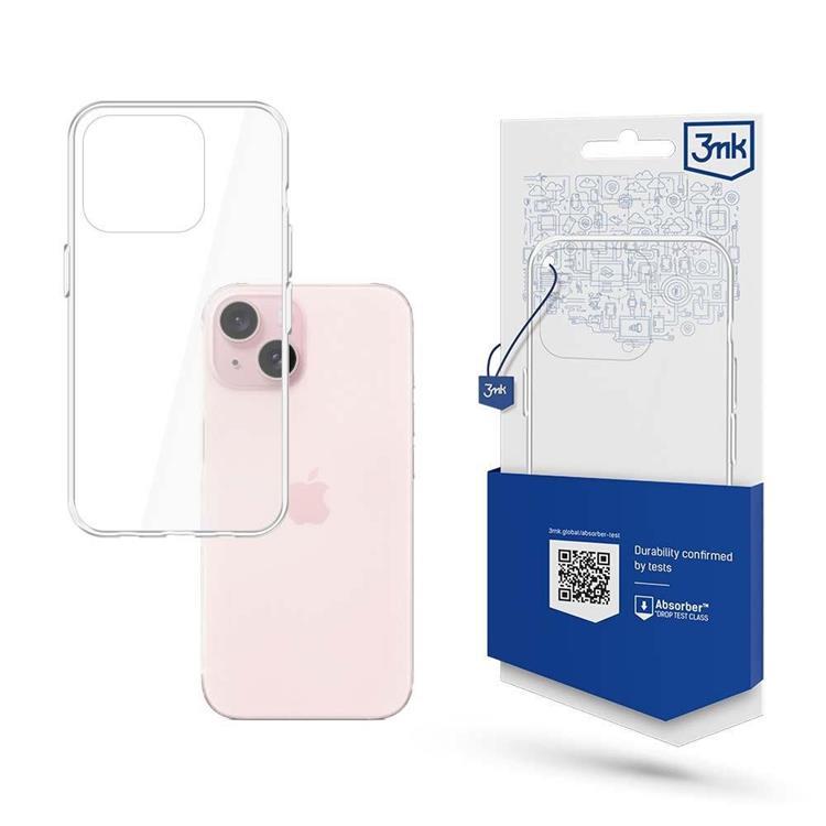 3MK iPhone 15 Mobilskal Armor - Transparent | 2353 | AlltMobil