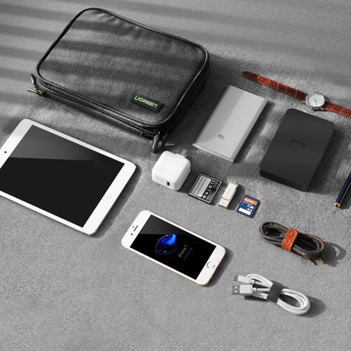 Ugreen - Ugreen Fodral Hårddiskbox HDD SSD Mobilkablar tillbehör - Grå