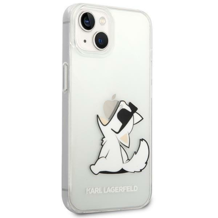 KARL LAGERFELD - Karl Lagerfeld iPhone 14 Plus Skal Choupette Fun - Transparent