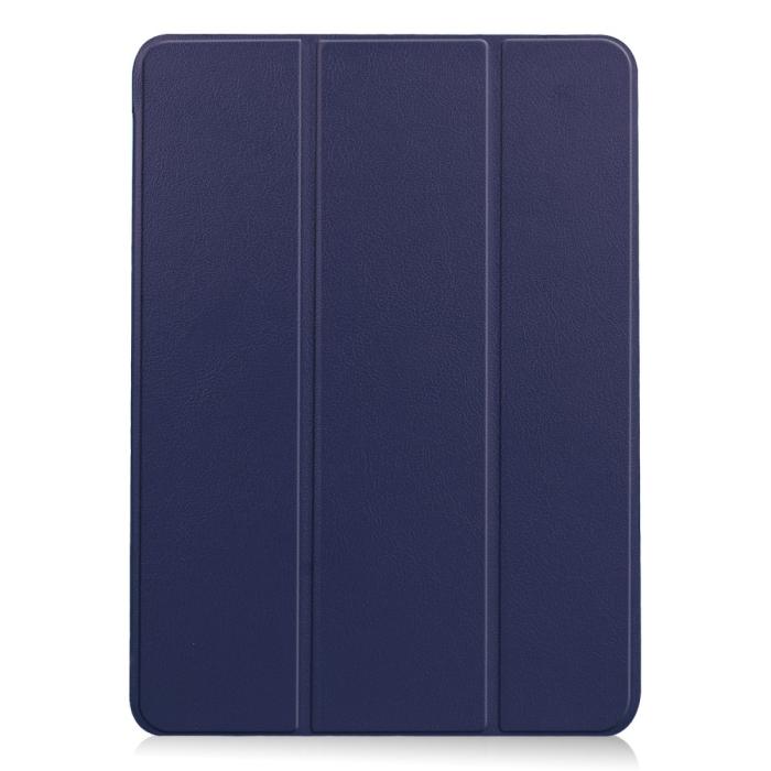 UTGATT1 - Fodral iPad Air 4 10.9 (2020) Litchi Skin - Mörkblå