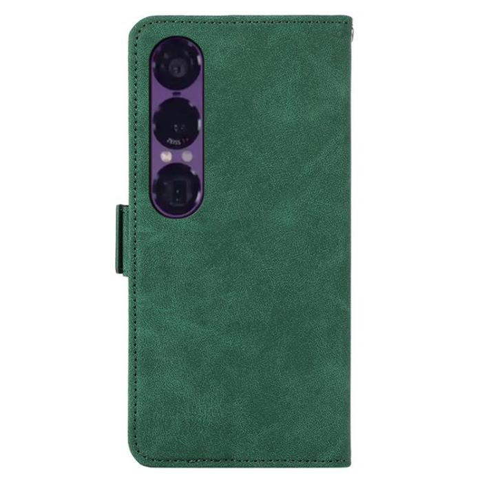 ABEEL - ABEEL Sony Xperia 1 VII Plånboksfodral RFID Blocking - Grön