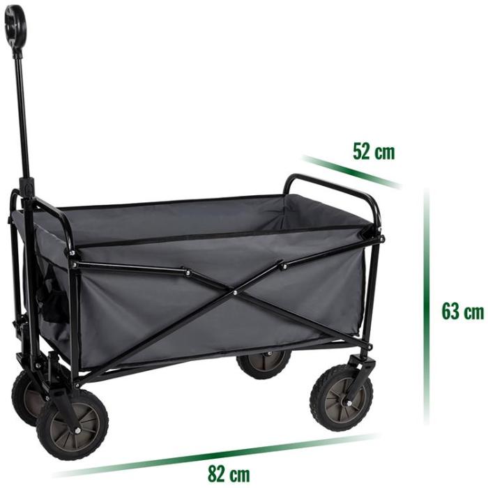 CAMP ACTIVE - Camp Active Hopfällbar Vagn/Skrinda 82 x 52 x 63cm