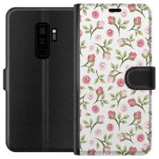 iSecrets - Pl&aring;nboksfodral till Samsung Galaxy S9+ med Blommigt