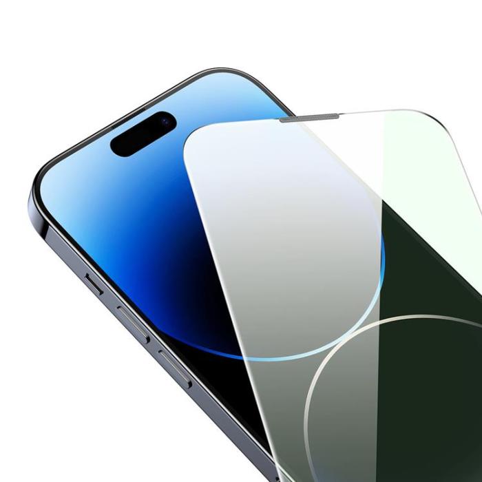 BASEUS - Baseus iPhone 14 Pro Max Härdat Glas Skärmskydd
