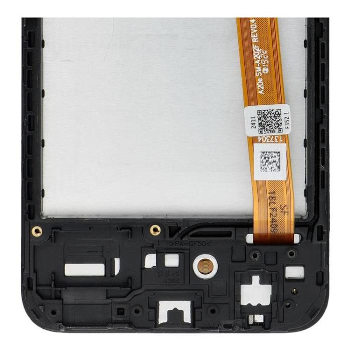SpareParts - Galaxy A20E Skärm med LCD-display A202F NCC