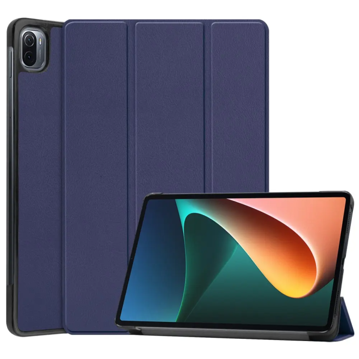 UTGATT1 - Xiaomi Pad 5 Fodral med Stativ - Mörkblå