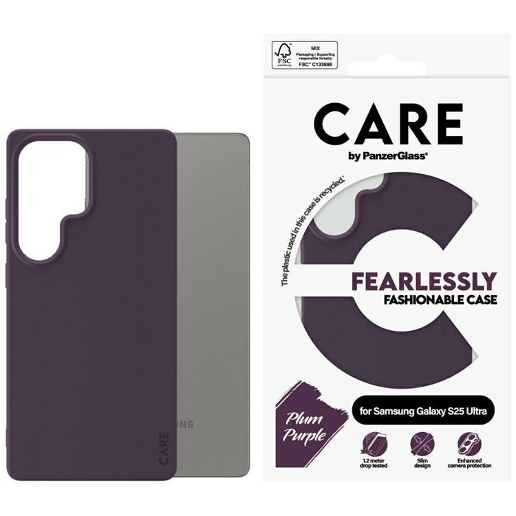 CARE By PanzerGlass Galaxy S25 Ultra Mobilskal Fashion - Lila | 2353 | AlltMobil