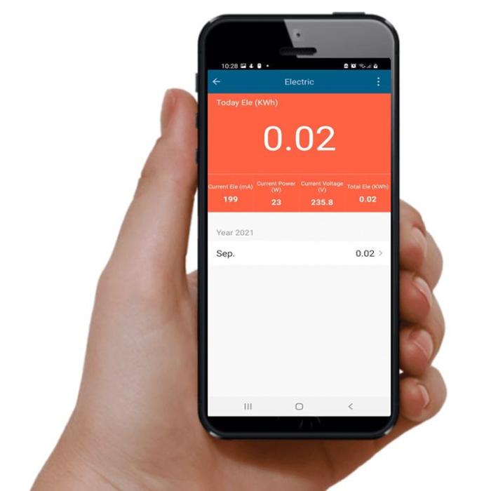 WOOX - Woox Smart Plug 16A + Energimätare