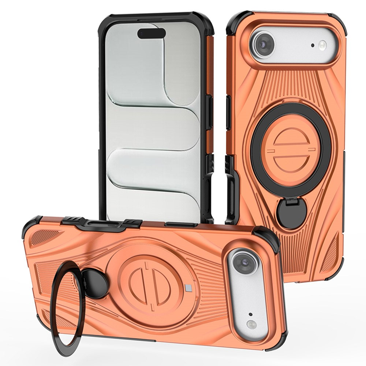 iPhone Air Mobilskal MagSafe Magnetic Kickstand - Orange | 2353 | AlltMobil