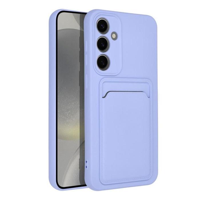 OEM - Galaxy S23 FE Mobilskal Korthållare - Violet