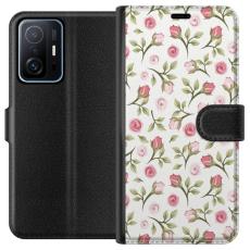 iSecrets - Pl&aring;nboksfodral till Xiaomi 11T med Blommigt