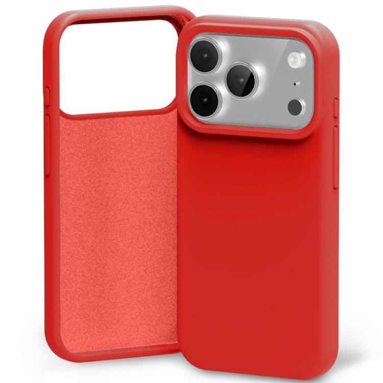 Mercury iPhone 17 Pro Mobilskal Silikon - Röd | 2353 | AlltMobil