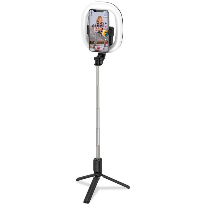 Celly - CELLY CLICKRINGBT Ringlampa med Tripod / Selfiestick