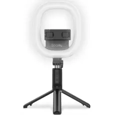 Celly - CELLY CLICKRINGBT Ringlampa med Tripod / Selfiestick