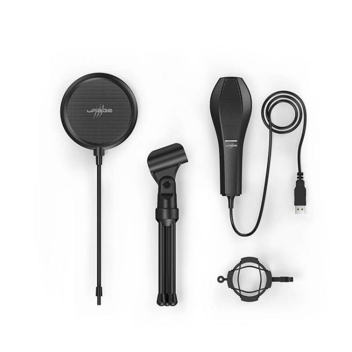 Urage - URAGE Mikrofon Stream 400 Plus Gaming - Svart