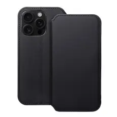 OEM - iPhone 16 Pro Plånboksfodral Dual Pocket - Svart