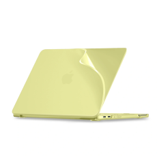 Tech-Protect - Tech-Protect Fodral F&ouml;r Macbook Neo 13 (2026) Soft Shell - Matte Citrus