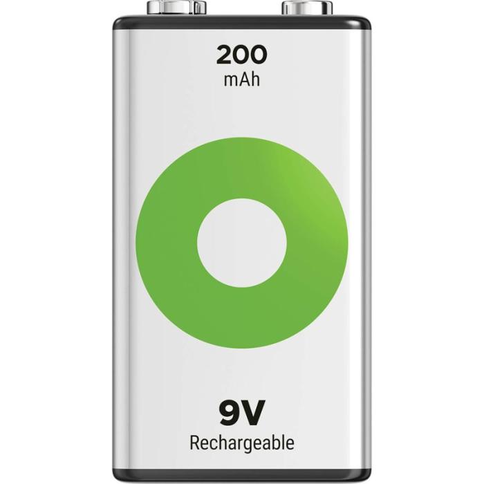 GP - GP Batteri Recyko NiMH 9V 200mAh 1-Pack
