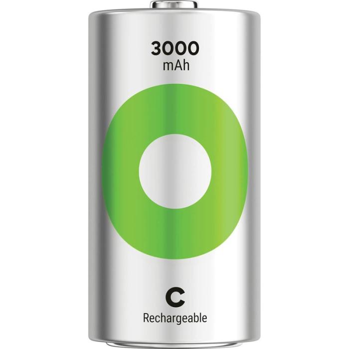 GP - GP Batteri Recyko NiMH C HR14 3000mAh 2-Pack