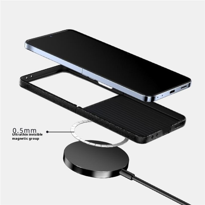 ABEEL - Abeel Galaxy Z Flip 7 Mobilskal MagSafe Printed Lader