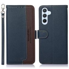KHAZNEH - KHAZNEH Pl&aring;nboksfodral f&ouml;r Samsung Galaxy S26 Plus RFID Blocking Konstl&auml;der Bl&aring;