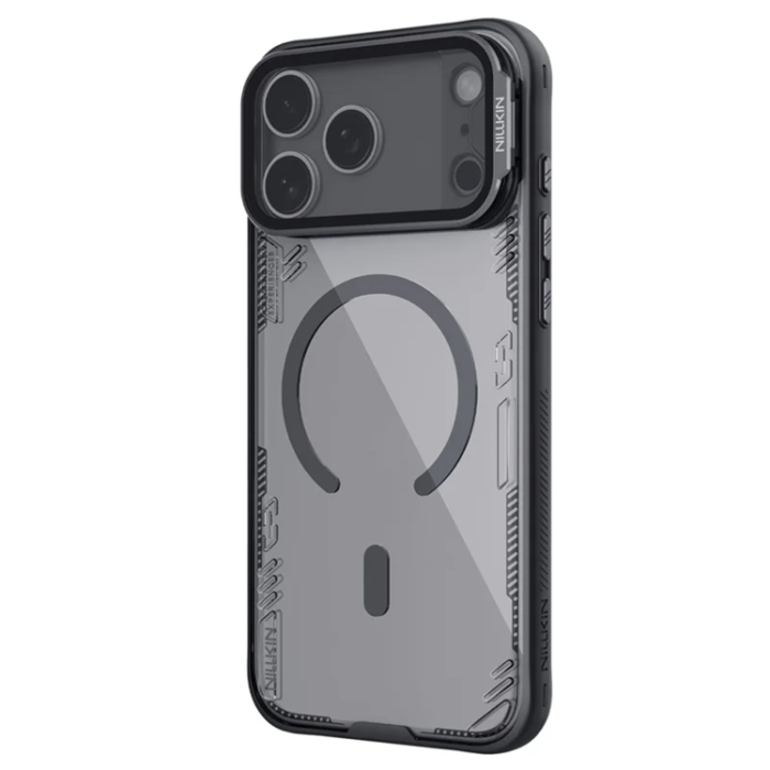 Nillkin - NILLKIN iPhone 17 Pro Max Mobilskal Magsafe Iceblade Prop - Svart