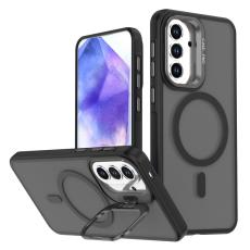 OEM - Mobilskal f&ouml;r Samsung Galaxy S26 Plus Magnetiskt Kickstand PC + TPU - Svart