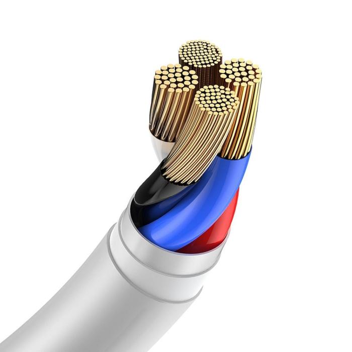 UTGATT1 - BASEUS kabel USB till Lightning 2,4A 1,5m 2 st i setet