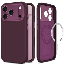 Tech-Protect - Tech-Protect Mobilskal F&ouml;r iPhone 17 Pro/18 Pro Magsafe Uniq CC - Burgundy