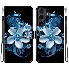 OEM - Pl&aring;nboksfodral f&ouml;r Samsung Galaxy S26 Ultra M&ouml;nstertryckt Konstl&auml;der - Svart