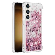 OEM - Mobilskal f&ouml;r Samsung Galaxy S26 Plus TPU Glitter Shockproof - Ros&eacute;guld