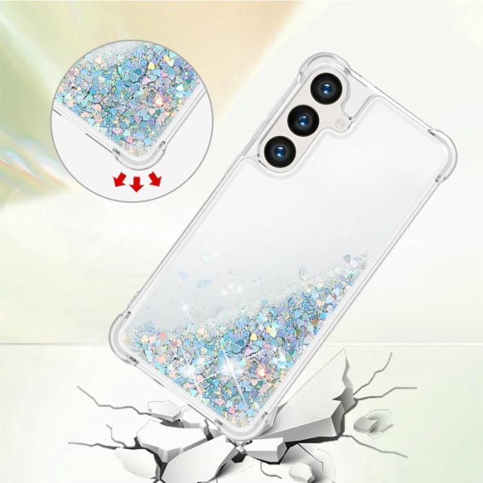 OEM - Mobilskal för Samsung Galaxy S26 Plus TPU Glitter Shockproof - Silver