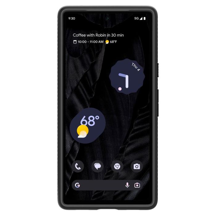 UTGATT - Spigen Google Pixel 7A Mobilskal Liquid Air - Matte Svart