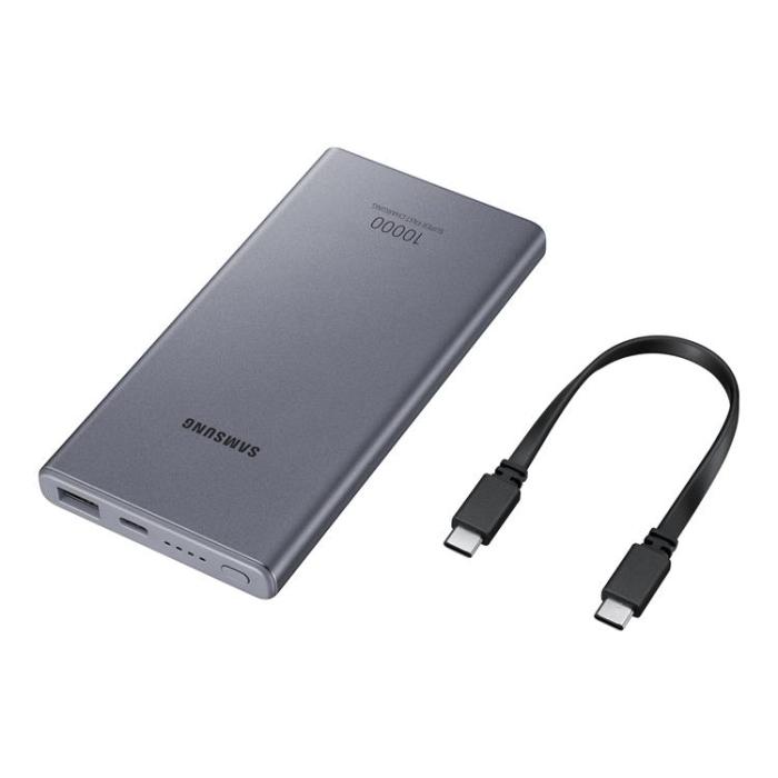 Samsung - Samsung Powerbank 10000mAh Type C 25W - Grå