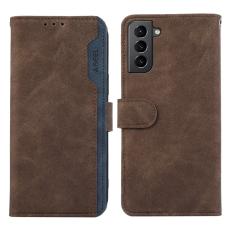 ABEEL - ABEEL Pl&aring;nboksfodral f&ouml;r Samsung Galaxy S21 5G / S21 4G - Brun