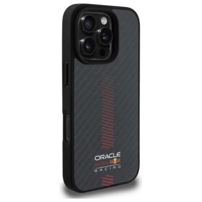 Red Bull - Red Bull iPhone 16 Pro Max Mobilskal MagSafe Carbon Fiber Power Bar