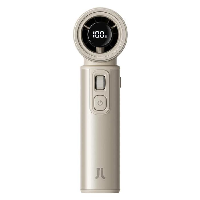 Jisulife - Jisulife 5-in-1 Bärbar USB Mini Handfläkt 9000 mAh Fan Ultra2 - Brun
