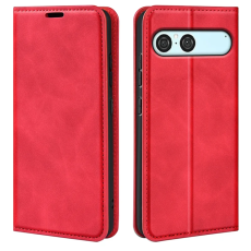 A-One Brand - Sony Xperia 10 VII Plånboksfodral Skin Touch - Röd