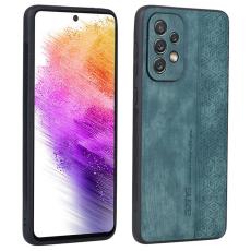 AZNS - AZNS Samsung Galaxy A73 5G Fodral KonstL&auml;der - Gr&ouml;n