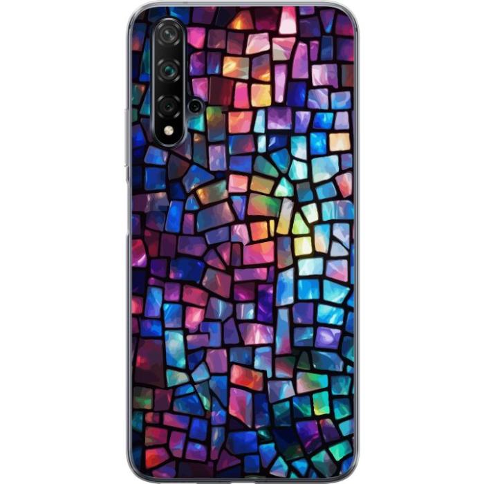 iSecrets - Genomskinligt Skal kompatibel med Huawei nova 5T med Disco